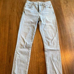 Agolde Light Wash Fitted Jean